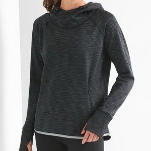 GAP Fit Orbital Reflective Fleece Hoodie - size L